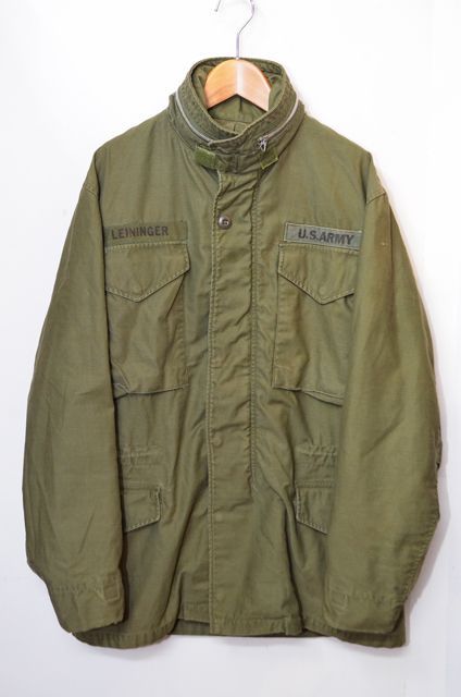 U.S.ARMY M-65フィールドジャケット1st size SR袖丈615cm