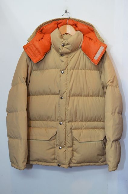 80's THE NORTH FACE 60/40 フード付きダウンJKTOU-270｜VINTAGE