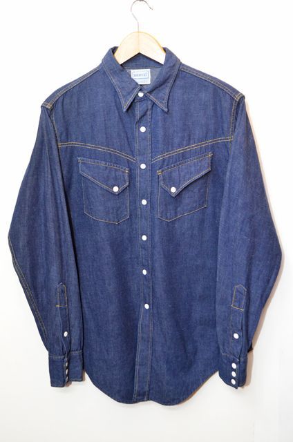【DEADSTOCK】60s SearsROEBUCKS denim shirt