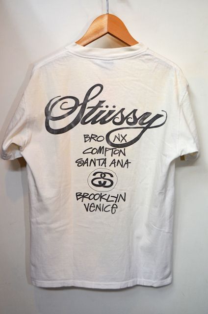 80's STUSSY Tシャツ “WORLD TOUR”ts-446｜VINTAGE / ヴィンテージ-T