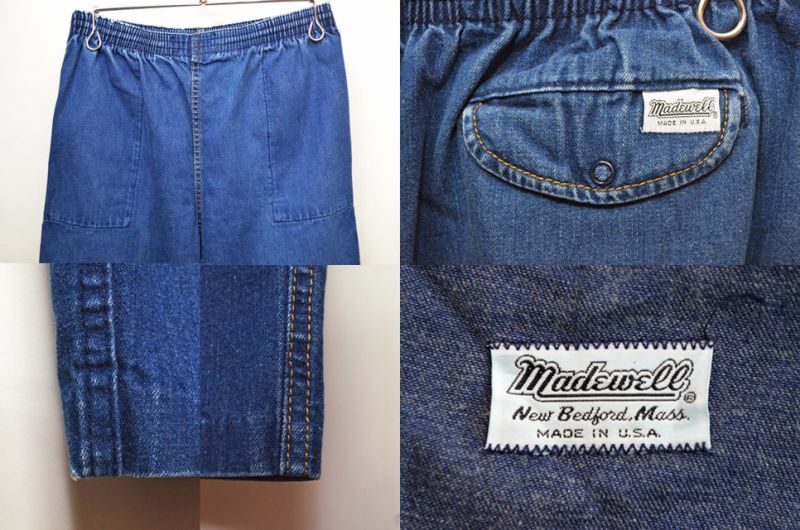 60´s ビンテージ Madewell メイドウェル 3rdタイプ デニムJK 耳付き