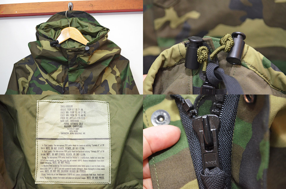 87's US.ARMY ECWCS GORE-TEX PARKA 1st generation 初期型