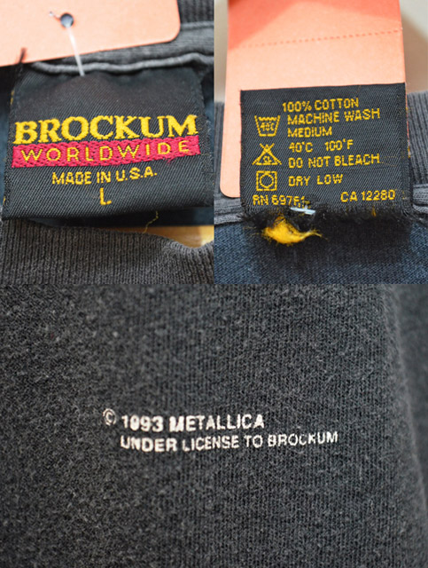 90's METALLICA Tシャツ “METALLI'FUCKIN'CA”