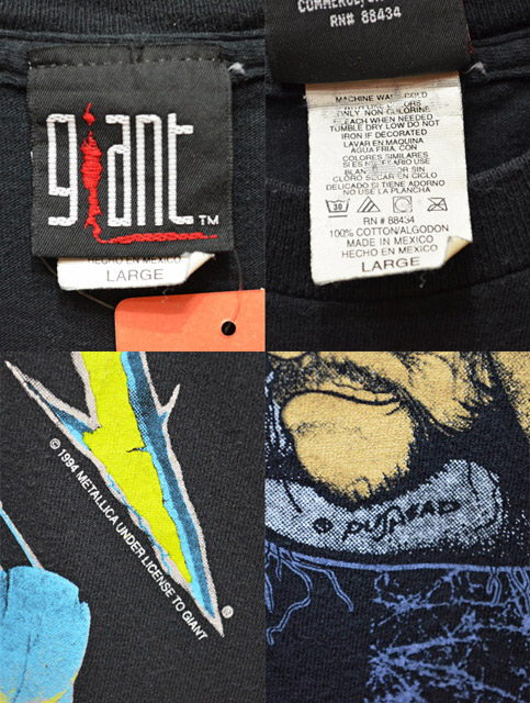 90's METALLICA Tシャツ “...AND JUSTICE FOR ALL” - used&vintage box ...