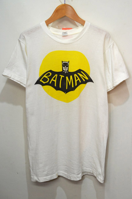 60-70's BATMAN Tシャツ “染み込みプリント”