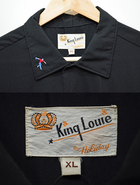 60s vintage King Louie ボウリングシャツ季節感春夏秋冬