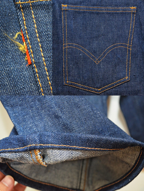 70's Levi's デニムショーツ DEADSTOCK - used&vintage box Hi-smile