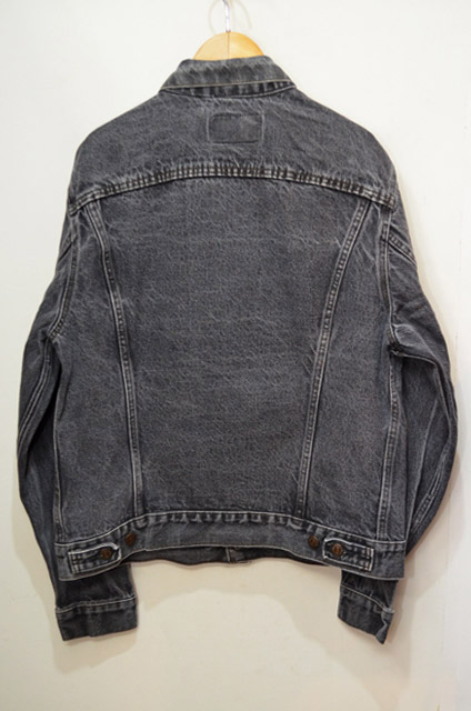 80's Levi's 70506-0259 ブラックデニムジャケット