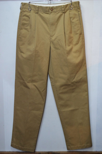 00's L.L.Bean 2タックチノトラウザー