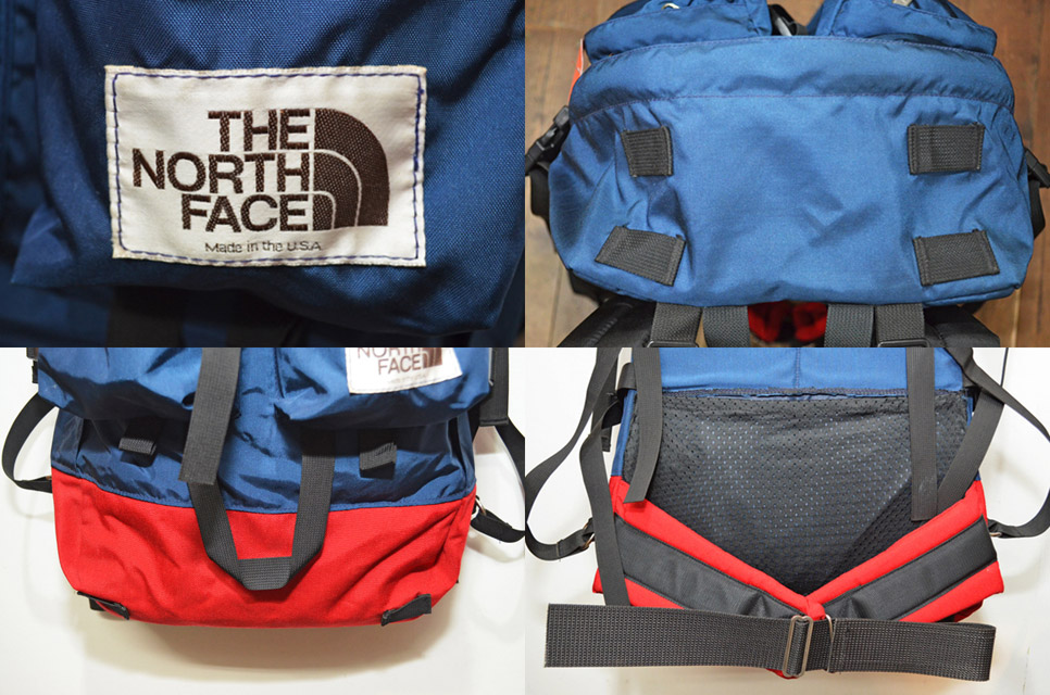 80's THE NORTH FACE 茶タグ バックパック - used&vintage box Hi-smile