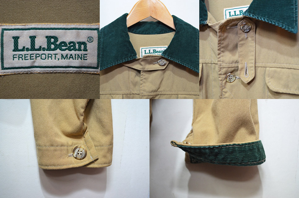 80's L.L.Bean フィッシングジャケット “ハーフムーンポケット”