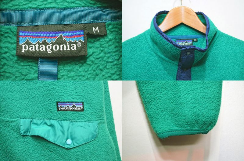 80-90's Patagonia シンチラスナップt Rマークタグ