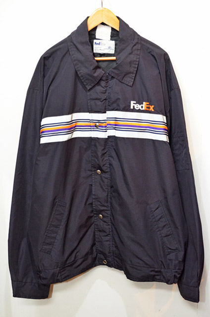 90's FedEX ナイロンコーチジャケット