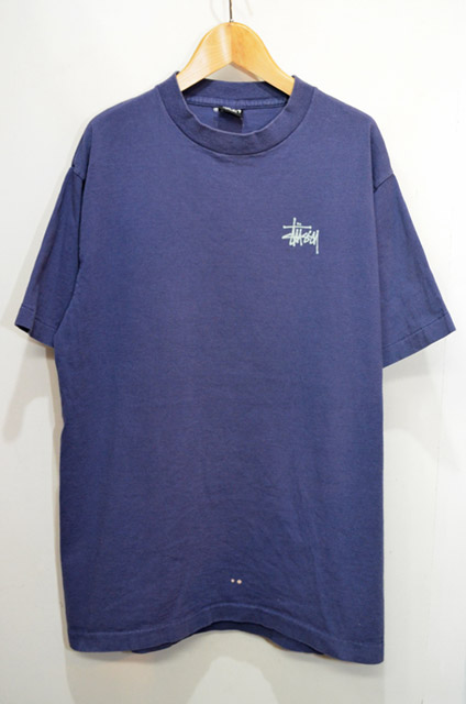80-90's STUSSY プリントTシャツ “黒タグ”
