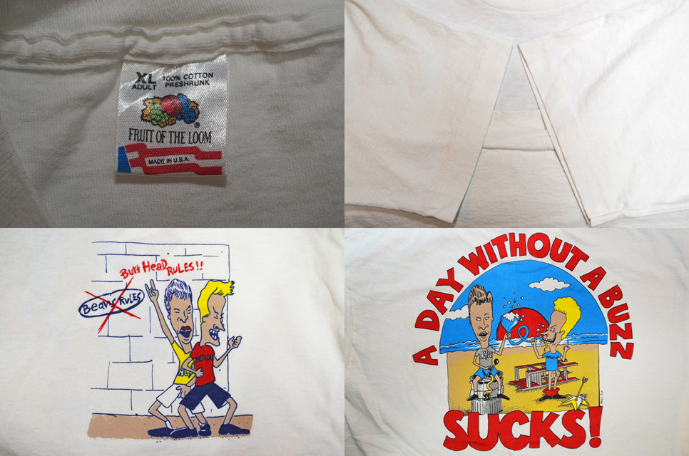 90's Beavis and Butt-head プリントTシャツ “USA製”