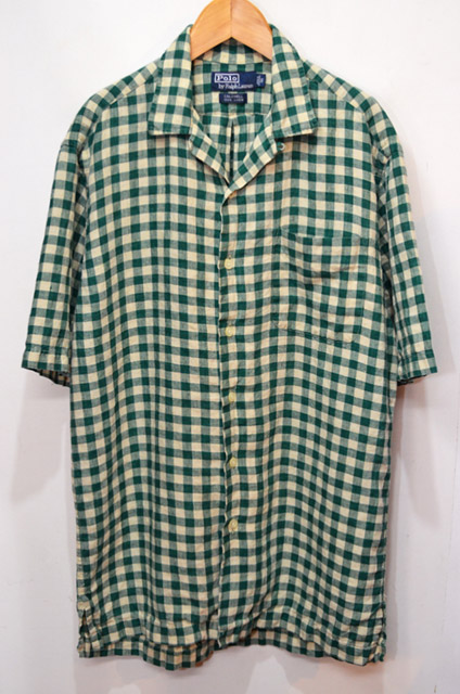 90's Polo Ralph Lauren オープンカラーシャツ - used&vintage box Hi 