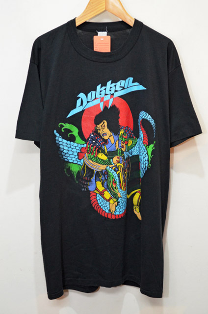 80's DOKKEN “BEAST FROM THE EAST” Tシャツ - used&vintage box Hi-smile