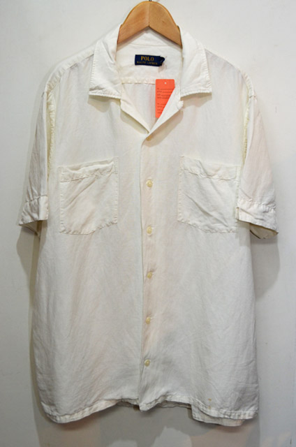 Polo Ralph Lauren S/S オープンカラーシャツ “リネン×シルク”