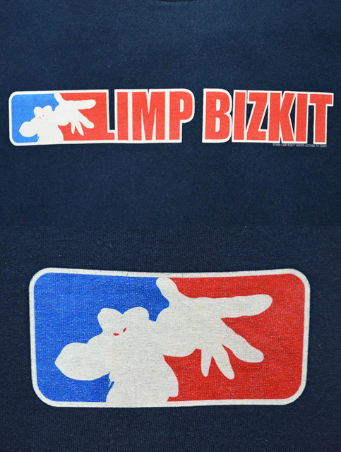 2000年コピーライト入　リンプビズキットLimp Bizkit　TEE