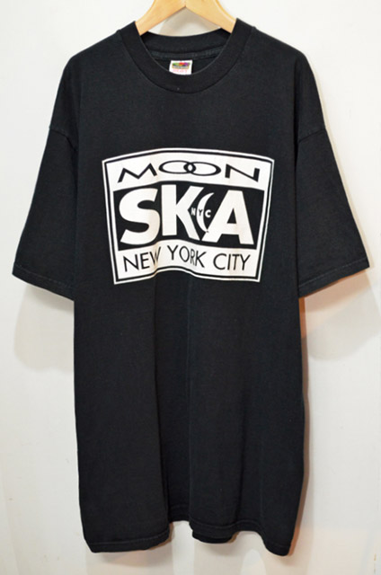 90's MOON SKA RECORDS プリントTシャツ