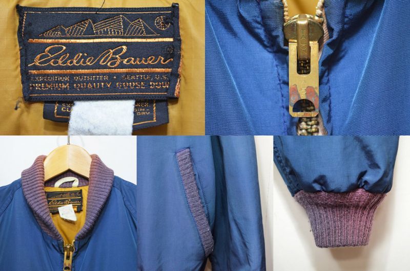 70's Eddie Bauer オールパーパス “NAVY” - used&vintage box Hi-smile