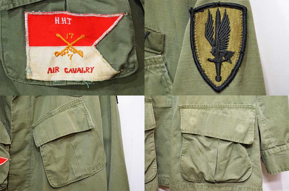70's US.ARMY ジャングルファティーグジャケット “MEDIUM-SHORT”