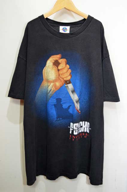90's PSYCHO ムービーTシャツ “MADE IN USA” - used&vintage box Hi-smile