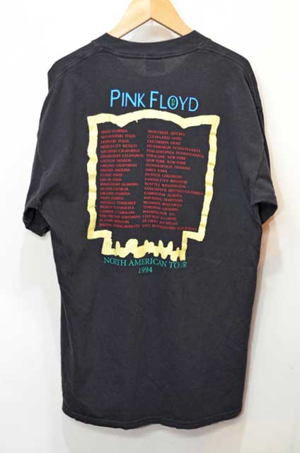 ブロッカムボディー『入手困難』PINKFLOYD ノースアメリカンツアー 1994 Tシャツ