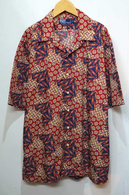 Polo Ralph Lauren S/S 総柄オープンカラーシャツ - used&vintage box ...