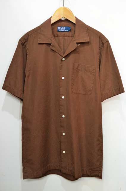 Polo Ralph Lauren S/S オープンカラーシャツ “コットン×リネン”