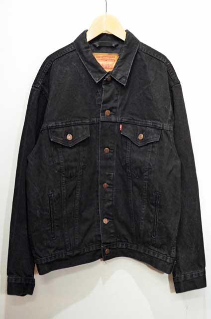 【usa製】90s Levi's 70507 ブラック デニムジャケット