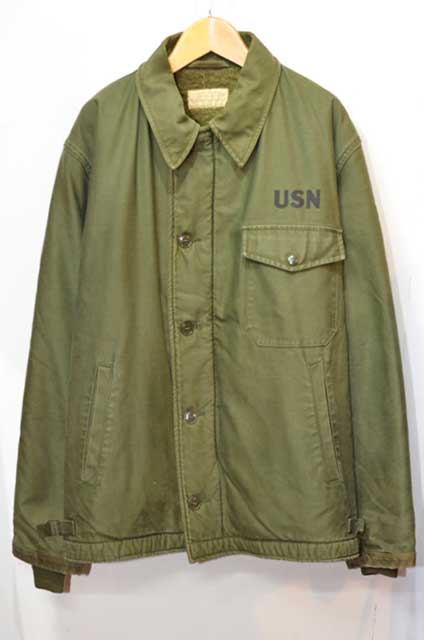 ファッションA-2 デッキジャケット　初期　60s U.S.N ビンテージ