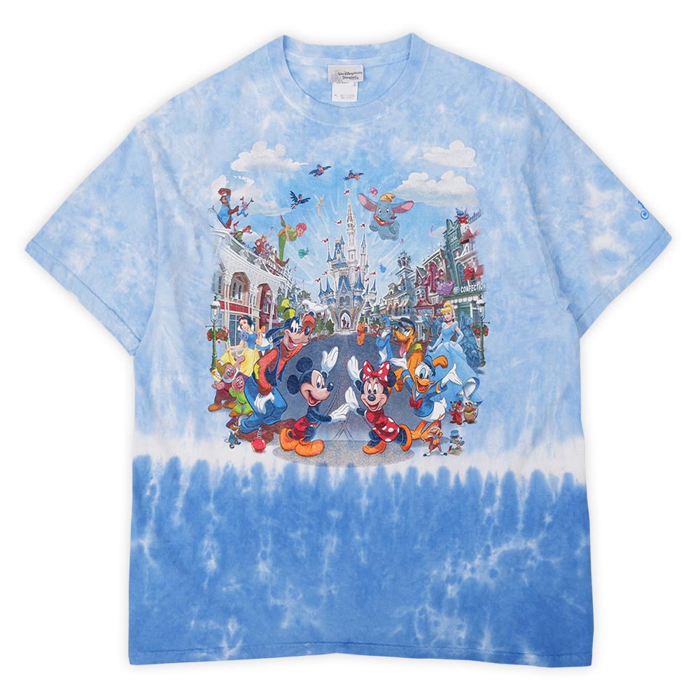 Early 00's Disney “Magic Kingdom” タイダイTシャツ