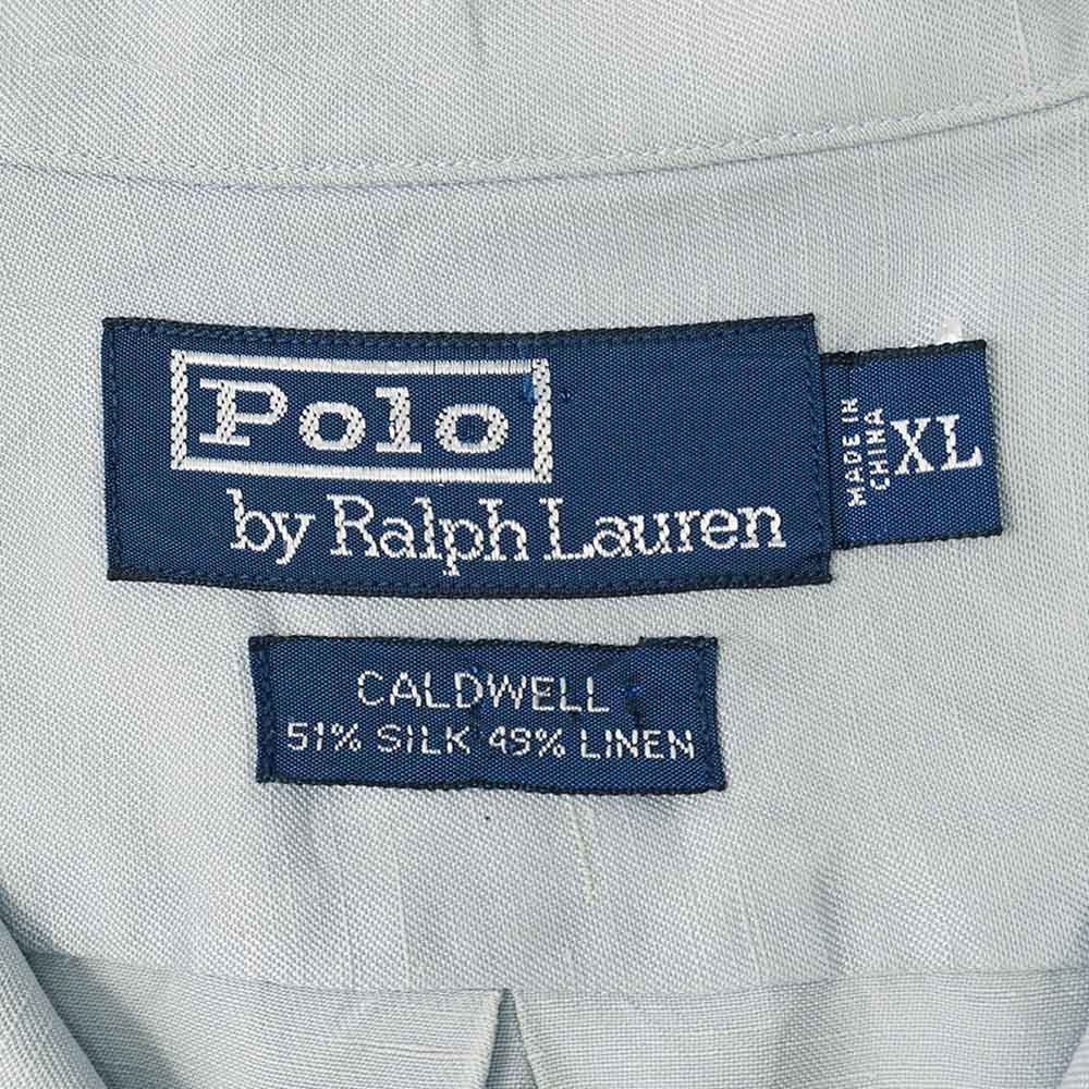 90's Polo Ralph Lauren S/S オープンカラーシャツ 