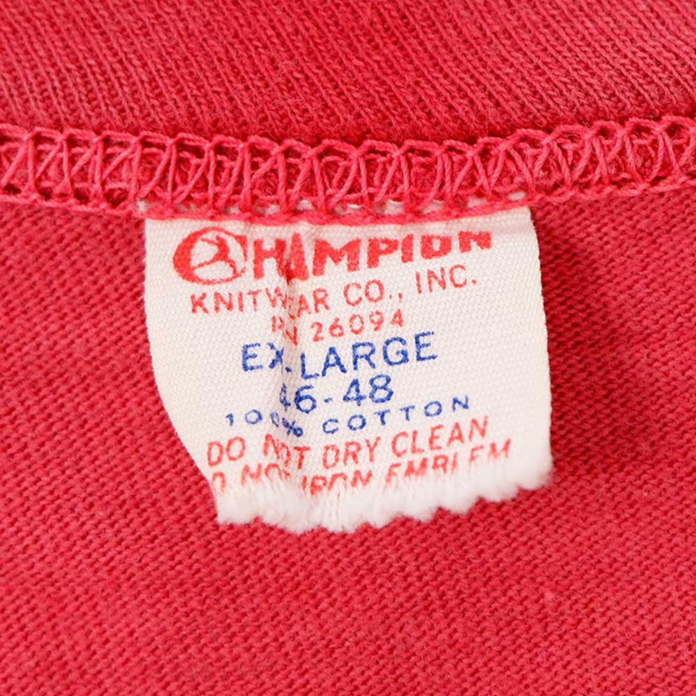 1960’s CHAMPION ランナーズタグ  ヴィンテージ  TシャツサイズM