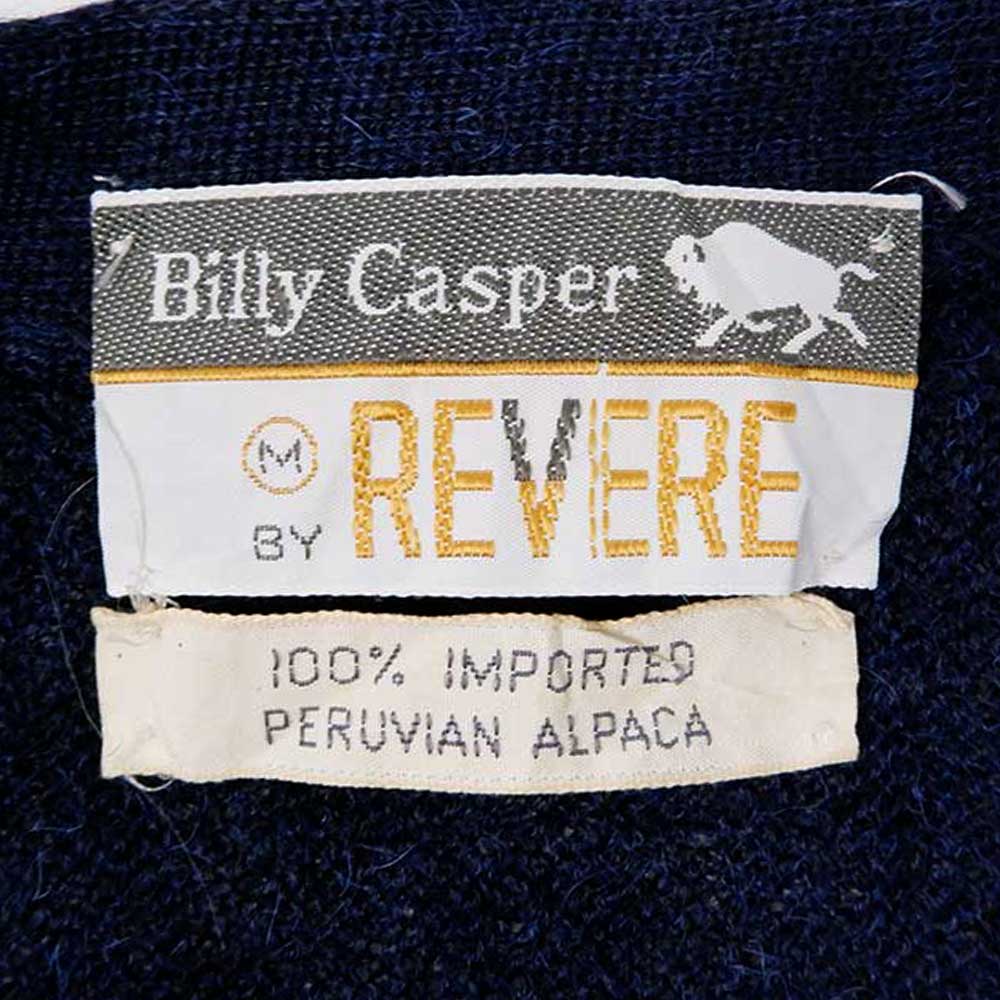 60's Billy Casper by REVERE アルパカ カーディガン