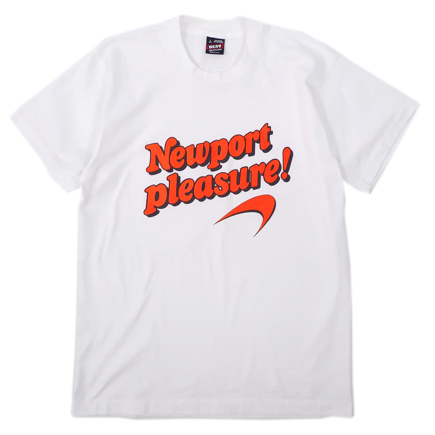 90's Newport ロゴプリントTシャツ 
