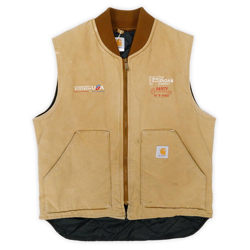 VINTAGE  USA製90s Carhartt Duck Work Vest
