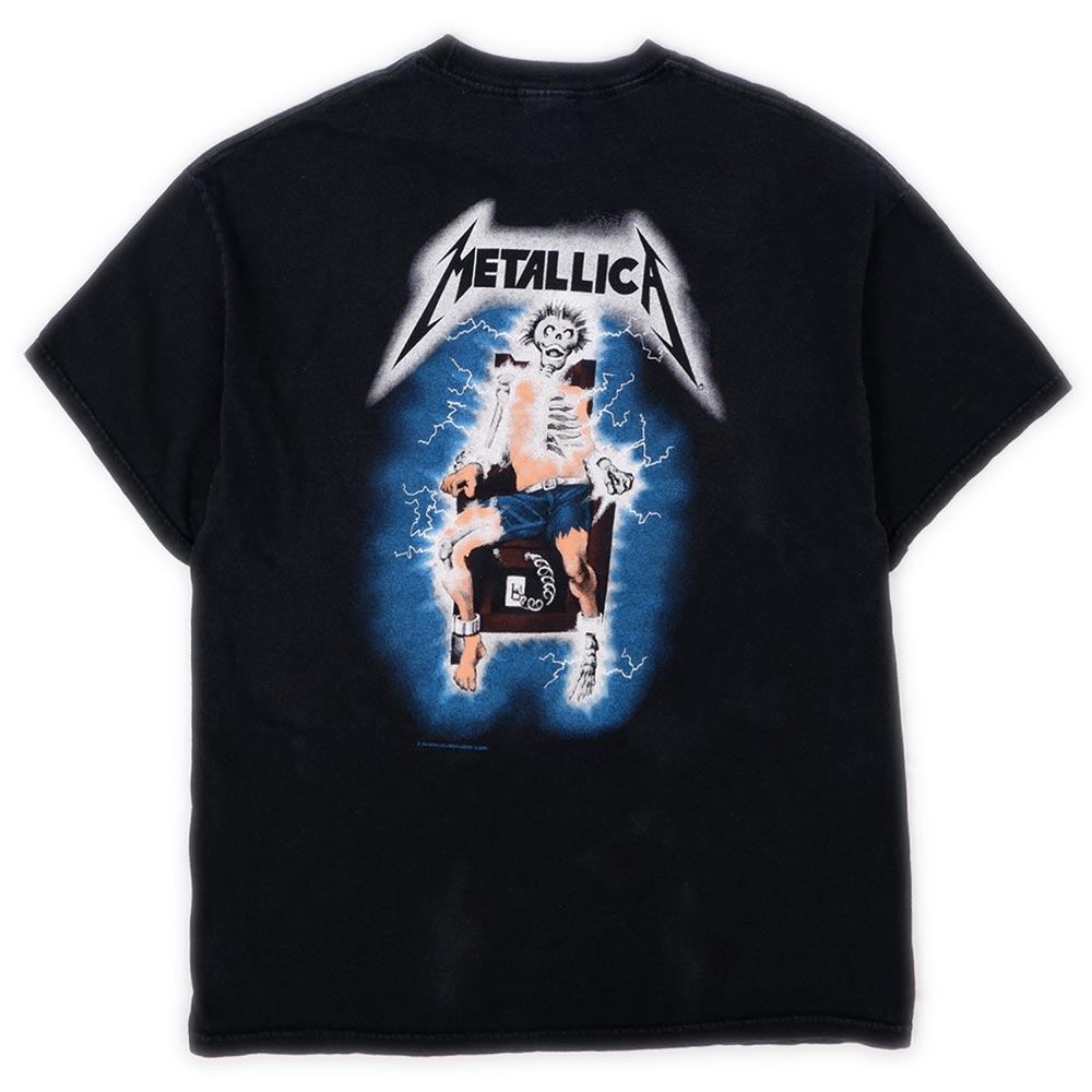メタリカ　METALLICA   バンドTシャツTシャツ/カットソー(半袖/袖なし)