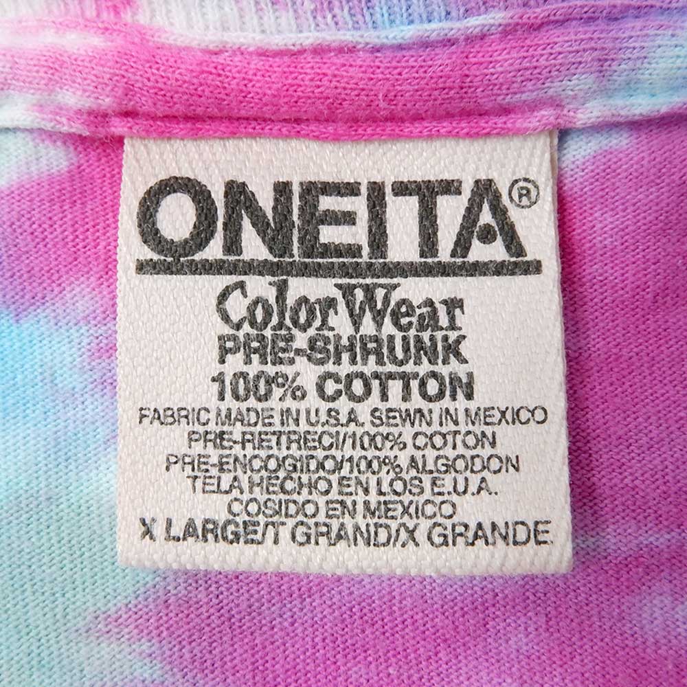 90's ONEITA タイダイTシャツ “Color Wear”