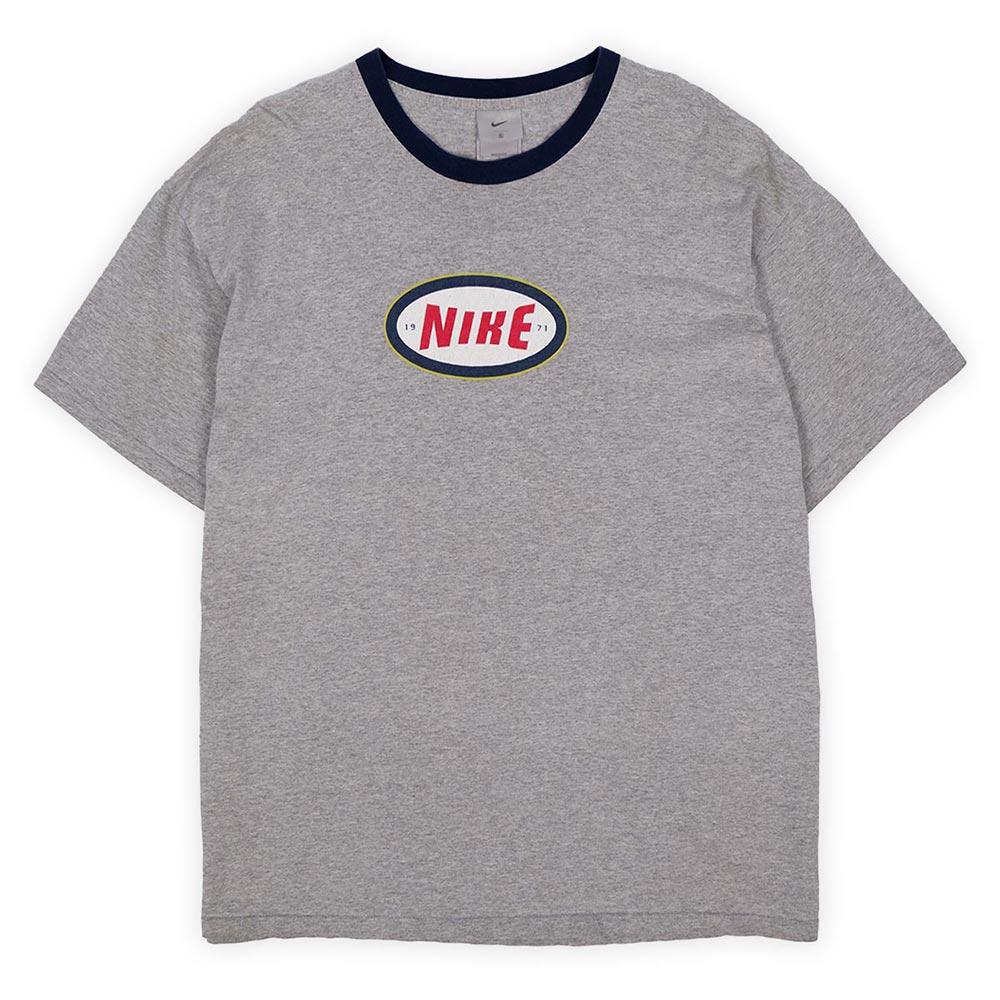 新品 未使用 90's NIKE ナイキ Tシャツ バスケット 米国製 グレーバスケットボール