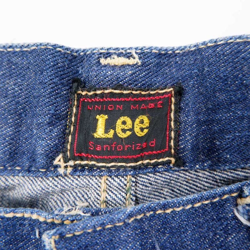 50's Lee vintage denim リー センター赤