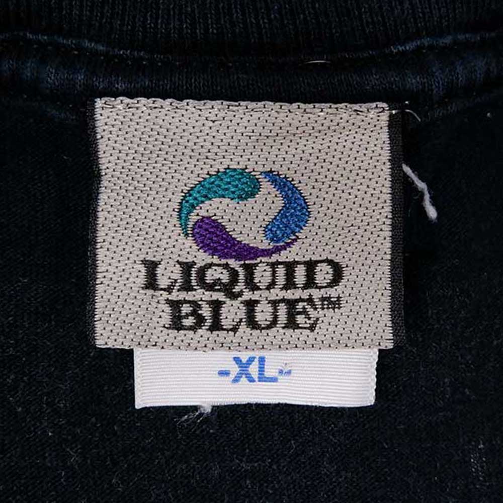 90-00's LIQUID BLUE オールオーバープリントTシャツ 