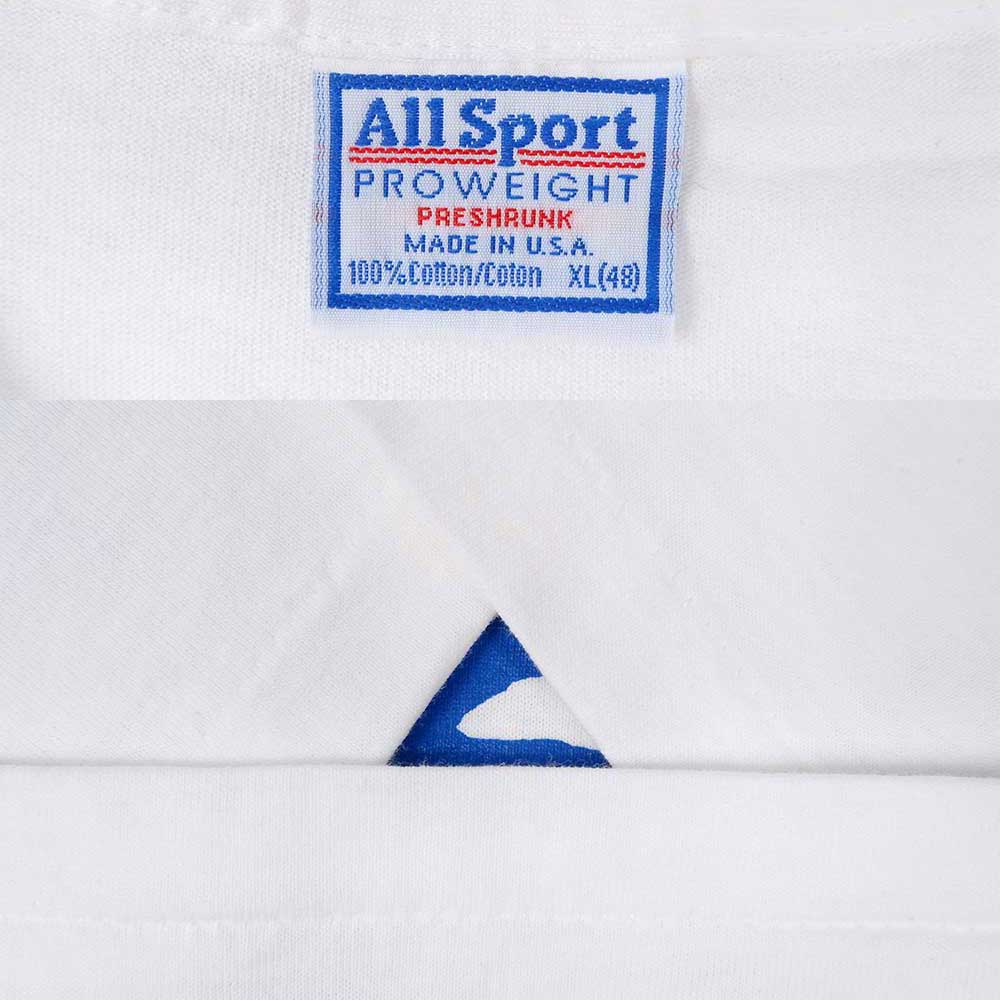 90's Allsport 両面プリントTシャツ 