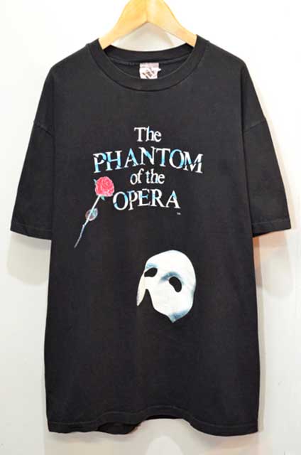 90s The phantom of the opera オペラ座の怪人Tシャツ