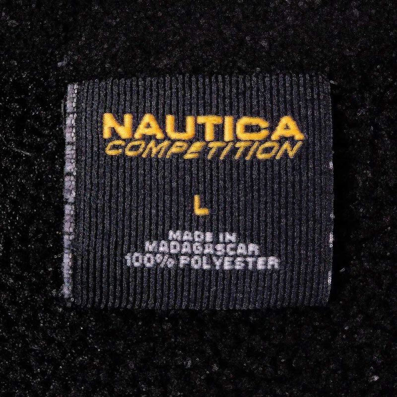 90's NAUTICA ハーフジップ フリースジャケット 