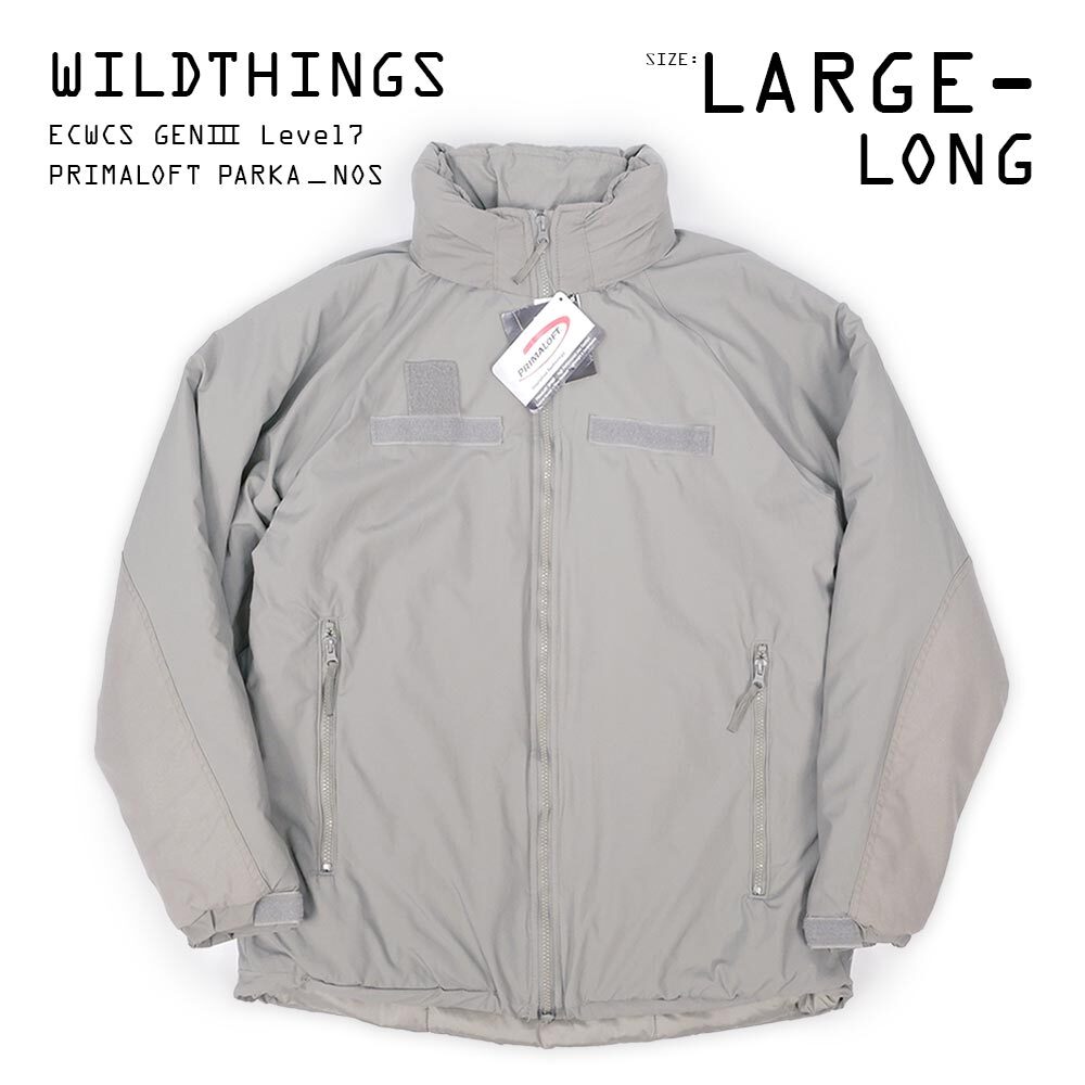 WILDTHINGS / DEADSTOCK / L-LONG】 US. Armed Forces ECWCS LEVEL7