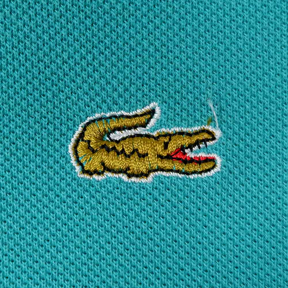 80's LACOSTE L/S ポロシャツ “DEADSTOCK / MADE IN FRANCE