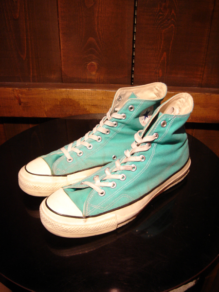 80s converse ALL STAR ターコイズ