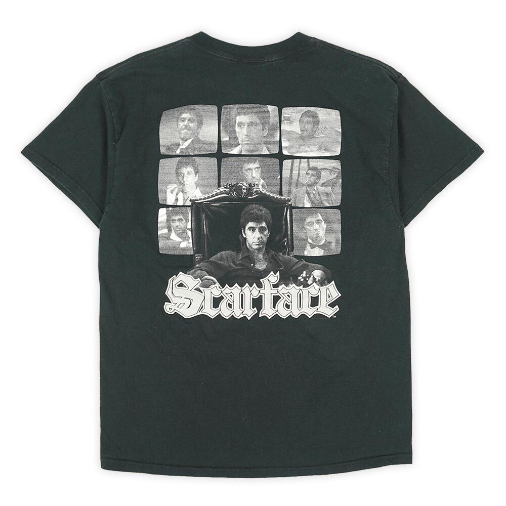 Kフォローで割引多数出品中逸品　スカーフェイス　Scarface ヴィンテージ　Tシャツ　美品　M L